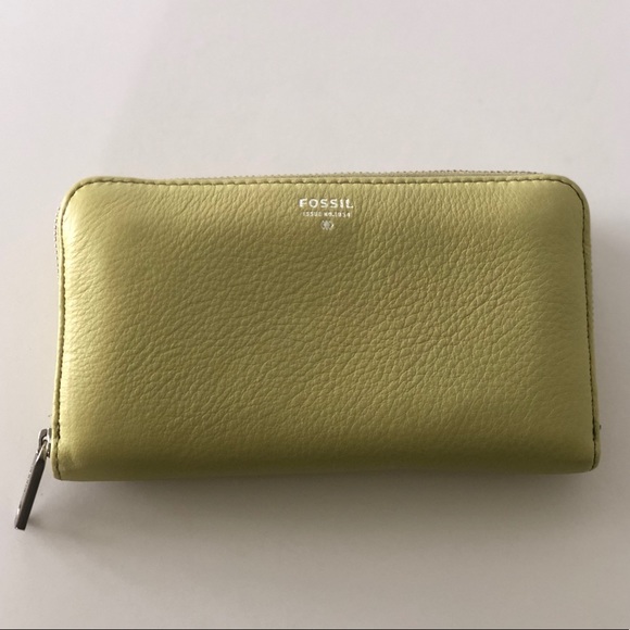 Fossil Handbags - Fossil Green Wallet